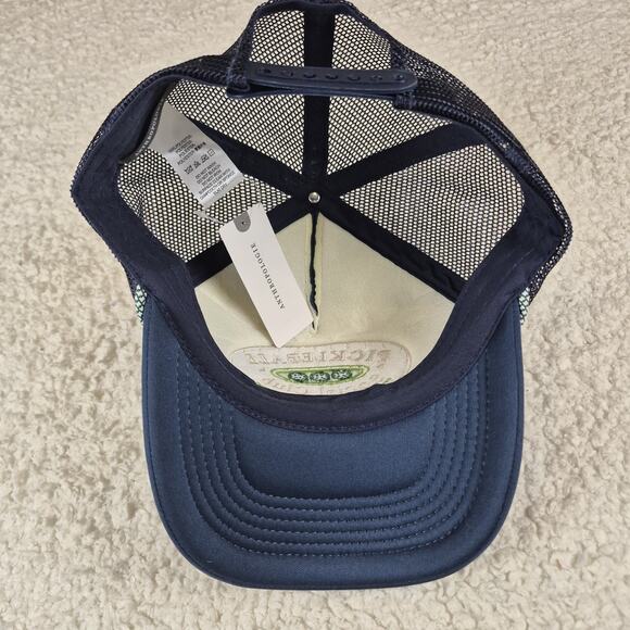 Anthropologie Pickleball Social Club Trucker Hat Navy Mesh Snapback NWT - Picture 5 of 7